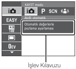 SONY DSC-W530 - Diger islevlerin tanitimi - 2
