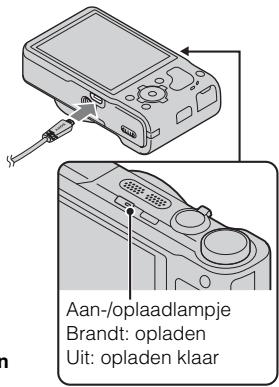 SONY CYBER-SHOT DSC-HX9 - De accu opladen - 2