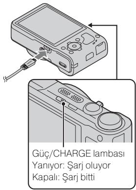 SONY CYBER-SHOT DSC-HX9 - Pilin Şarj edilmesi - 2