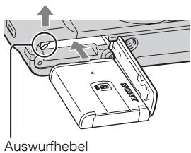 SONY CYBER-SHOT DSC-HX9 - Einsetzen des Akkus - 2