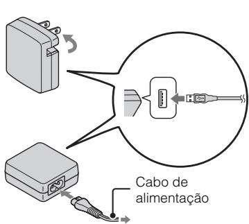 SONY CYBER-SHOT DSC-HX9 - Carregar o pack de baterias - 1