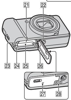 SONY CYBER-SHOT DSC-HX9 - Verificar os itens fornecidos - 3
