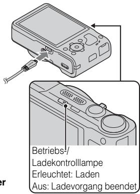 SONY CYBER-SHOT DSC-HX9 - Laden des Akkus - 2