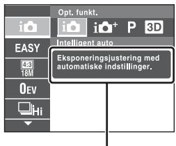 SONY CYBER-SHOT DSC-WX80B - Introduktion af andre Funktioner - 2