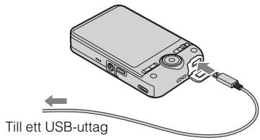 SONY CYBER-SHOT DSC-WX80B - Uppladdning genom att ansluta kameran till en dator - 1
