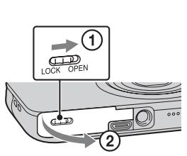 SONY CYBER-SHOT DSC-WX80B - Tonoθετηση της μπαταρίας - 1