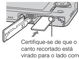 SONY CYBER-SHOT DSC-WX80B - Inserir um cartão de memória (vendido separadamente) - 2