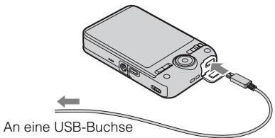 SONY CYBER-SHOT DSC-WX80B - Laden durch Anschluss an einen Computer - 1