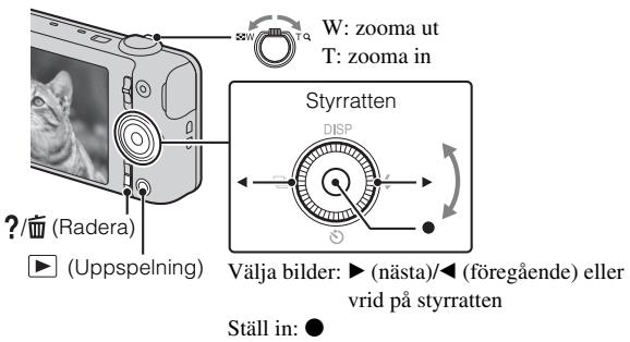SONY CYBER-SHOT DSC-WX80B - Uppspelning av Bilder - 1
