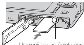 SONY CYBER-SHOT DSC-WX80B - Władanie karty pAMIci (sprzedawana oddzielnie) - 2