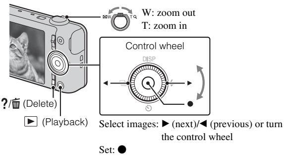 SONY CYBER-SHOT DSC-WX80B - Viewing images - 1