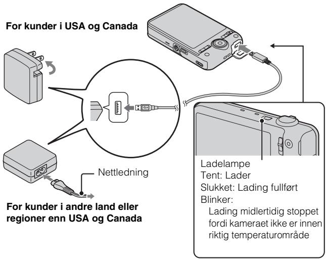 SONY CYBER-SHOT DSC-WX80B - Lade batteripakken - 1