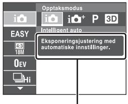 SONY CYBER-SHOT DSC-WX80B - Introduksjon av andre funksjoner - 2