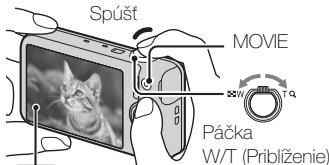 SONY CYBER-SHOT DSC-WX80B - Snímanie statickych záberov alebo videozáznamov - 2