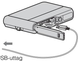SONY DSC-TX30 - Uppladdning genom att ansluta kameran till en dator - 1