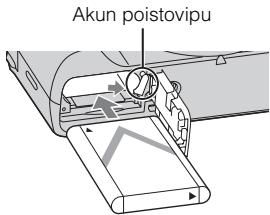 SONY CYBER-SHOT DSC-HX50, DSC HX 50 - Akun asentaminen - 2