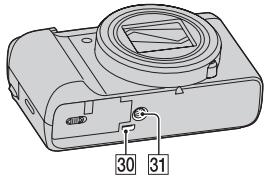 SONY CYBER-SHOT DSC-HX50, DSC HX 50 - Identifisere deler - 4