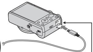 SONY CYBER-SHOT DSC-HX50, DSC HX 50 - Nabijanie bâterie - 2