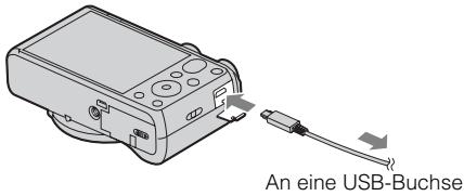 SONY CYBER-SHOT DSC-HX50, DSC HX 50 - Laden durch Anschluss an einen Computer - 1