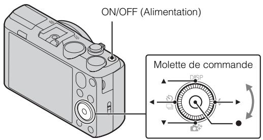 SONY CYBER-SHOT DSC-HX50, DSC HX 50 - Réglage de l'horloge - 1