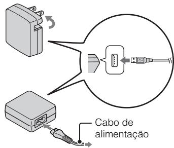 SONY CYBER-SHOT DSC-HX50, DSC HX 50 - Carregar a bateria - 1