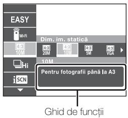 SONY CYBER-SHOT DSC-HX50, DSC HX 50 - Prezentarea alter functorii - 2