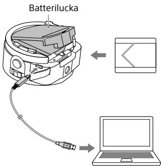SONY DSC-QX10 - Ladda batteriet - 1