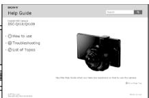 SONY DSC-QX10 - 為什麼電源指示燈閃爍紅色？ - 3