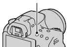 SONY A37, ALPHA SLT-A37 - Press the MOVIE button to start recording. - 1