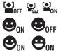 SONY A37, ALPHA SLT-A37 - List of icons on the screen - 4