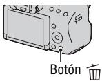 SONY A37, ALPHA SLT-A37 - Borrado de la imagen visualizada actualmente - 1