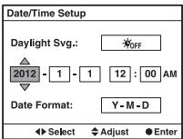 SONY A37, ALPHA SLT-A37 - Select each item with ◀/▶ and set the numeric value with ▲/▼. - 2