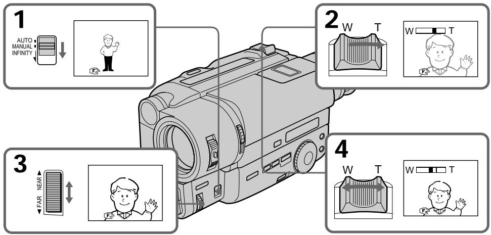 SONY CCD-TR87 - Focusing manually - 1