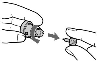 SONY CCD-TR87 - Replacing the bulb - 3