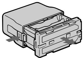 SONY CCD-TR87 - Using alkaline batteries - 1