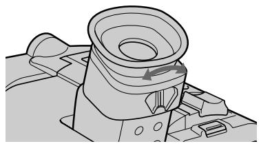 SONY CCD-TR940 - To focus the viewfinder lens - 1