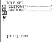 SONY CCD-TR940 - Making your own titles - 3