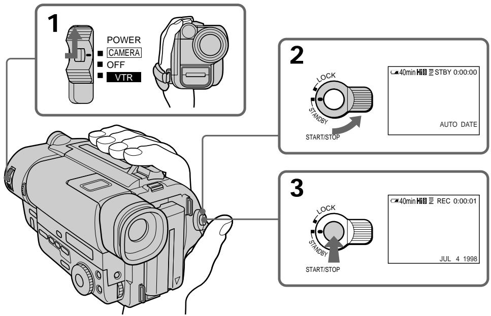SONY CCD-TR940 - Camera recording - 1