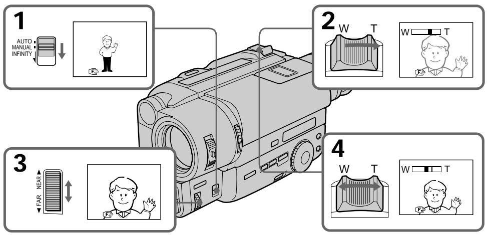 SONY CCD-TR940 - Focusing manually - 1