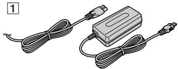 SONY DCR-IP210E - Проверка прилагаемых принадлежностей - 1