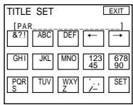 SONY DCR-IP210E - Making a title in CAMERA mode - 11