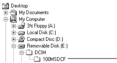 SONY DCR-IP210E - Для пользователей Windows Me (Устройством, распознающим Вашу видеокамеру, является [E:]) - 1