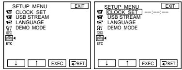 SONY DCR-IP210E - Step 2 Setting the date and time - 2