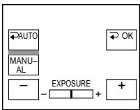 SONY DCR-IP210E - Adjusting the exposure manually - 2