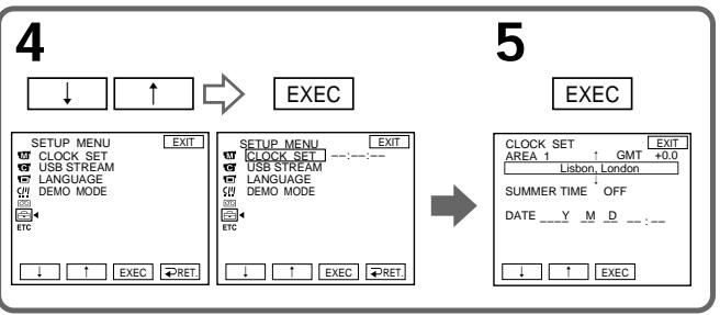 SONY DCR-IP220E - Пун=kT 2 YcTaHOBKaДaTbI NВрemeHn - 2