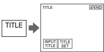 SONY DCR-IP220E - To superimpose your own title on tape - 1