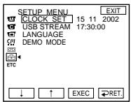 SONY DCR-IP220E - Пун=kT 2 YcTaHOBKaДaTbI NВрemeHn - 13