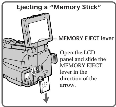 SONY DCR-IP220E - Inserting a "Memory Stick" (p. 131) - 2