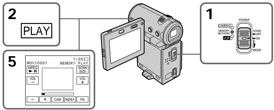 SONY DCR-IP5E - Прсмотр ДвикуцEROС ИЗОБРAXКЕНИ -  ВOCПОНЗВЕДЕНе ФИЛьма MPEG - 1