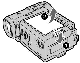SONY DCR-IP5E - UcTaHOBka 6aTapeHoro 6JIOka - 1